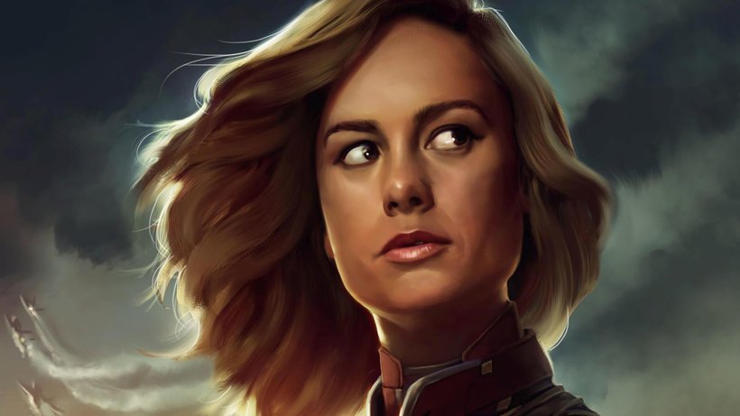 Captain Marvel Carol Wallpaper HD W529 4K Wallpaper